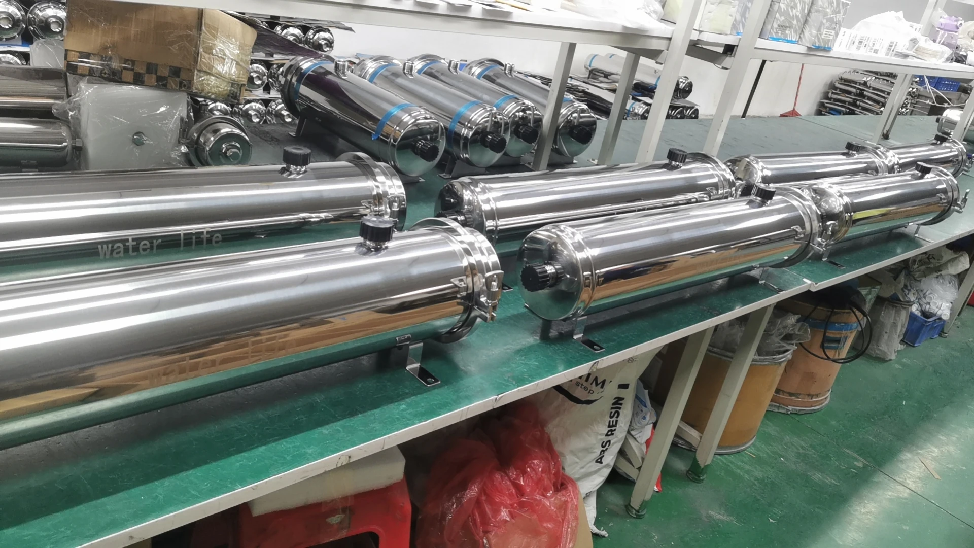 UF 1000L PVDF из нержавеющей стали моющийся ультрафильтрационный очиститель воды