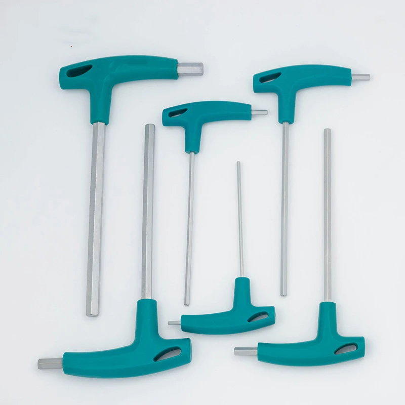 T Type Allen Hex Key Spanner Wrench Household Repair Hand Tools
