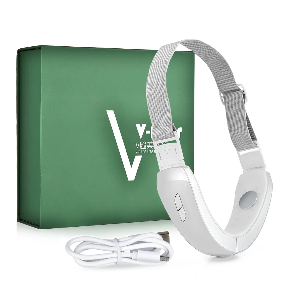 New Trending Products New Arrivals V Face Lifting Thin Face Slimming Mask V Shape Face Vibration Beauty Care Instrument