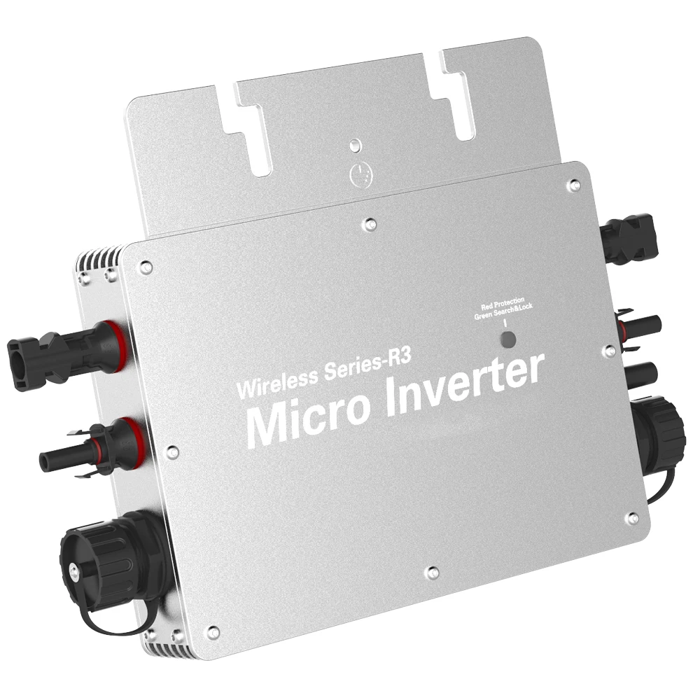 Micro Inverter 600W On Gird Solar system DC to AC for Solar Panel MPPT IP65 Waterproof Outdoor Install