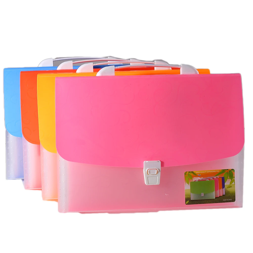 a4 document holder desk file storage bag multi layers Expanding file folder