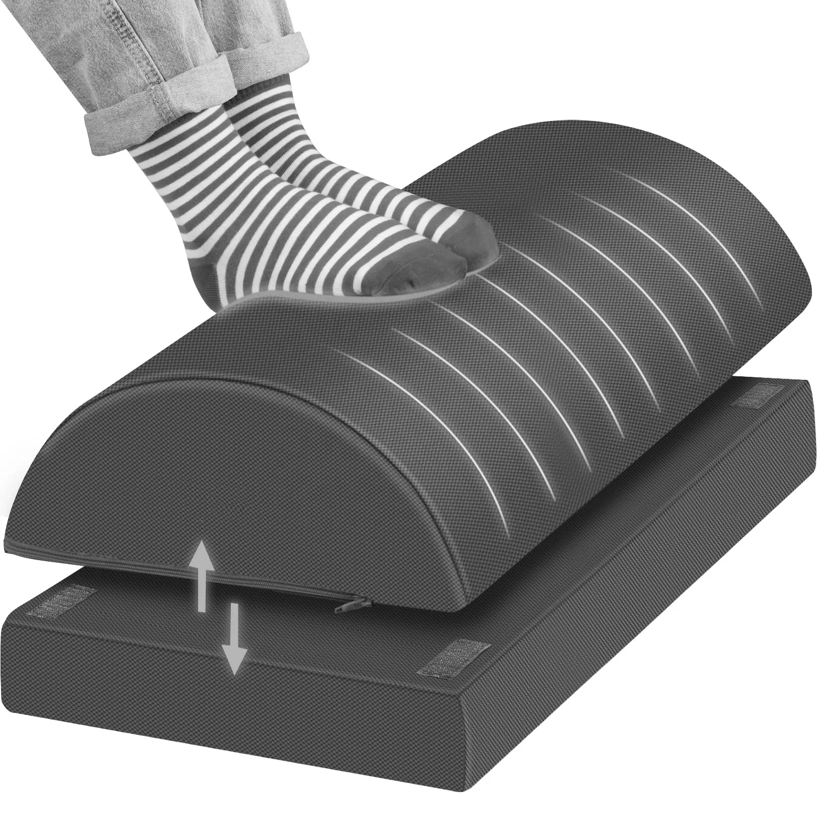 OEM  Memory Foam Foot Rest Pillow Under Desk For Home Office Cushion Footrest Under Desk Pillow