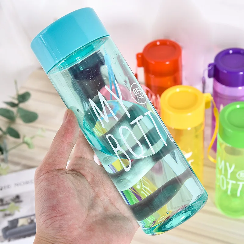 500ml Eco-friendly BPA Free Direct Drinking My Bottle Fruit Juice Water Cup Running Sports Water Bottle