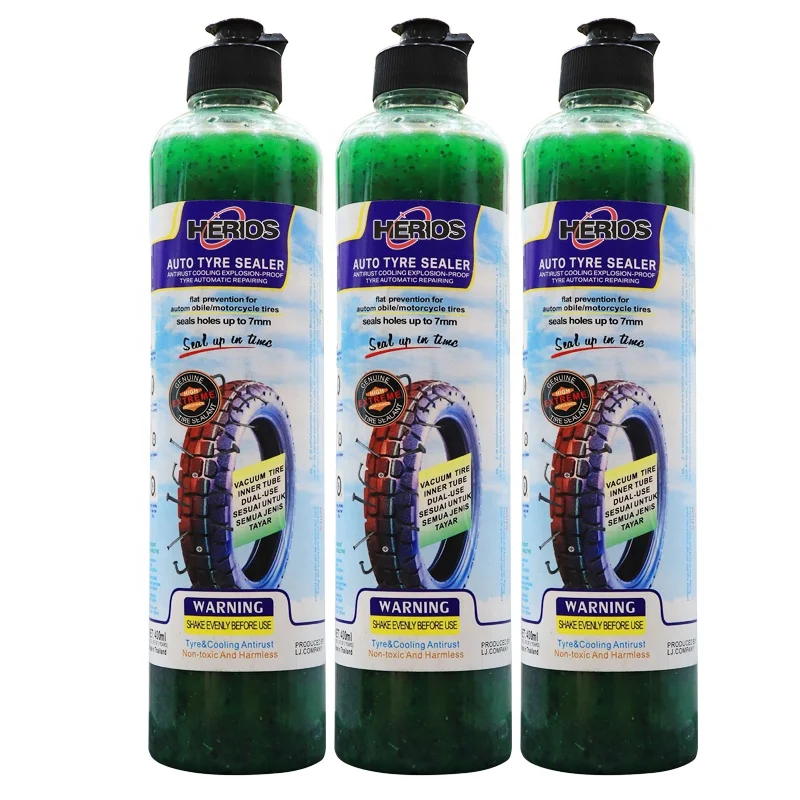 500ml Auto Tyre Sealer Anti Flat and Anti Rust Cooling Explosion Proof Bottle