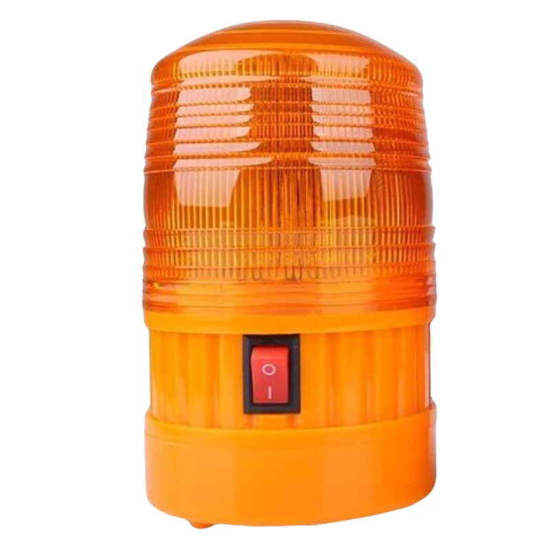 
traffic barrier LED strobe signal warning light dry battery warning light magnetic fixed 