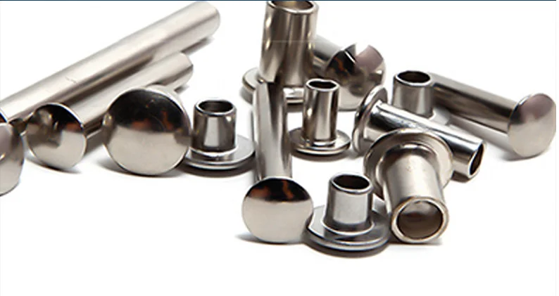 Din7340 brass hollow tubular rivets