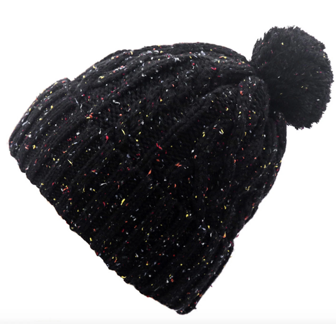 High Quality Customizable Striped Skull Knitted Ski Beanie Luxury Winter Hat Cashmere Cotton Wholesale Custom Design Beach Use