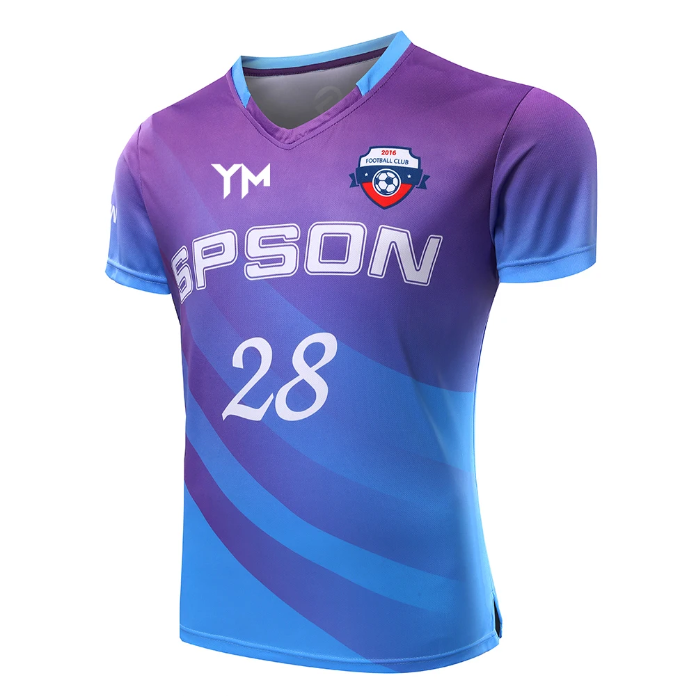 Custom Football Wear Design Club Team Name Football Jersey Breathable High Quality Soccer Uniform Set Sublimated Soccer Jerseys