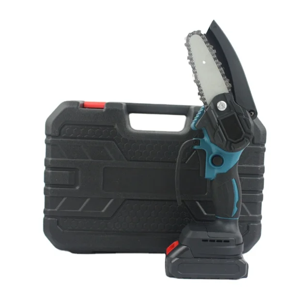 Micro hand portable  powerful electric chain saw switch electric saw power cutting saws for wood cutting