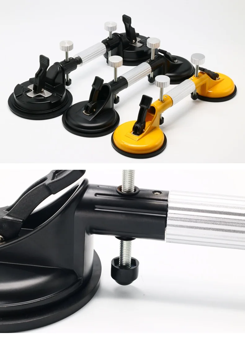 Seam Joining Setter 13cm suction cup floor tile leveling machine tile spacer aluminum alloy glass suction cup tile spacer