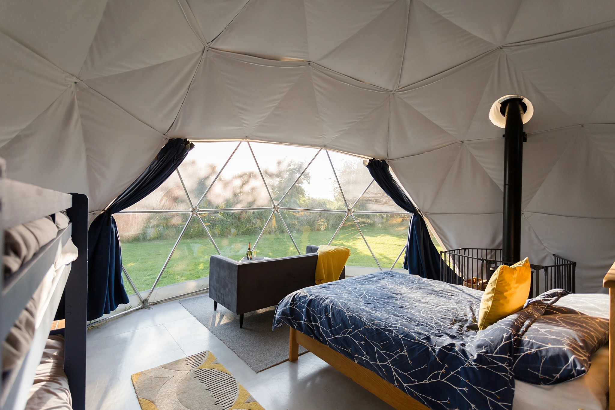 8 м 10 15 большая купольная палатка черная Роскошная гостиничная igloo сборный дом с