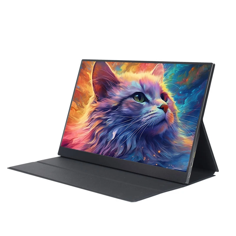 1080P двойной тройной светодиодный экран расширитель 15 6 ноутбука USB Type C портативный монитор для PS4 PS5 переключатель черный IPS 1 мс