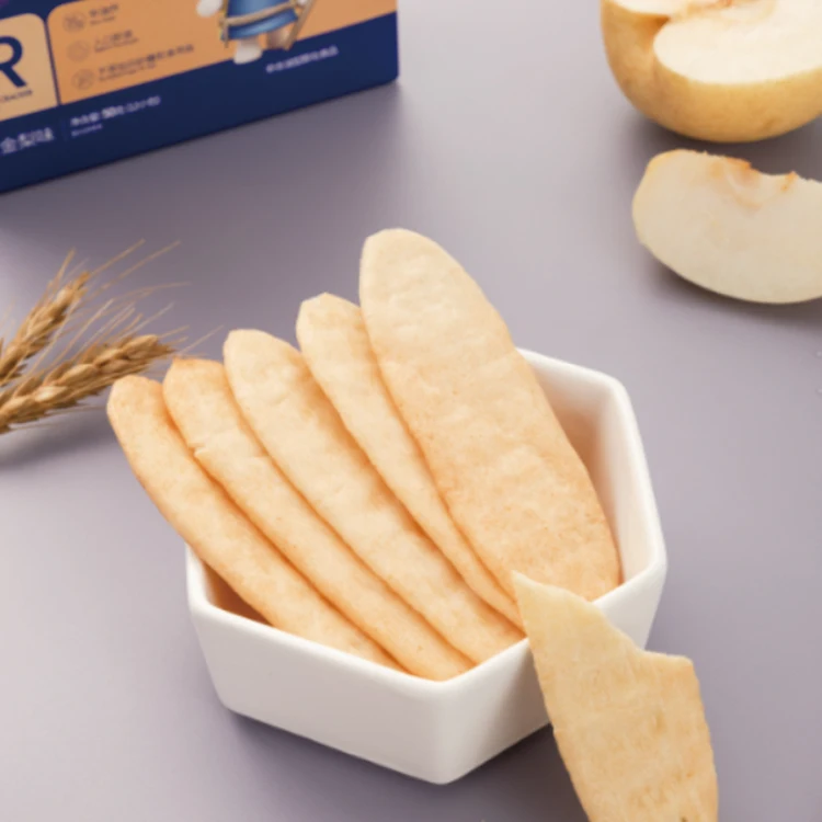 Chinese Snacks Melts in the Mouth Children Snack Grain Halal Baby Rice Snacks