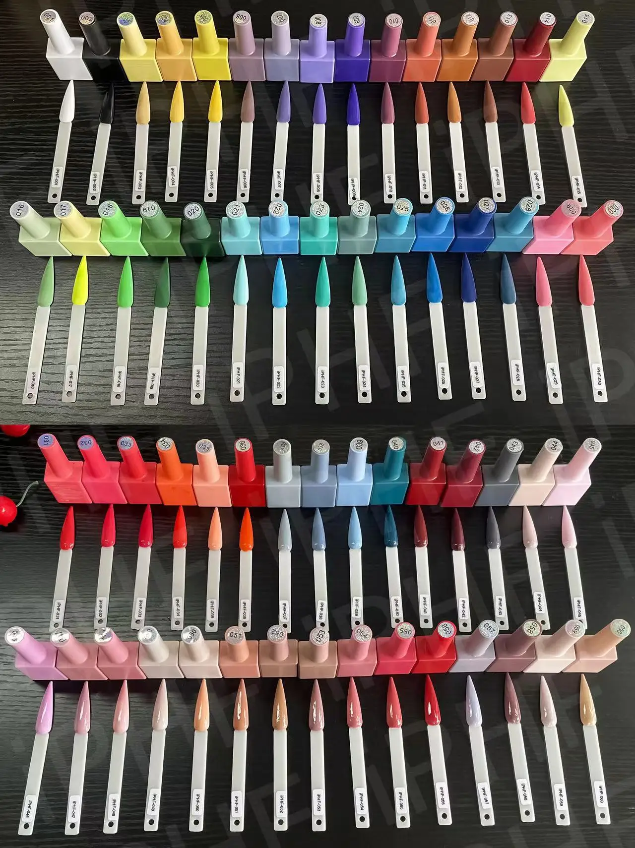 60 Colors/set Nail Gel UV Varnishes Fashion Trend Manicure Soak LED Gel Nail Polish Collection OEM/ODM Support Nail Art Gel