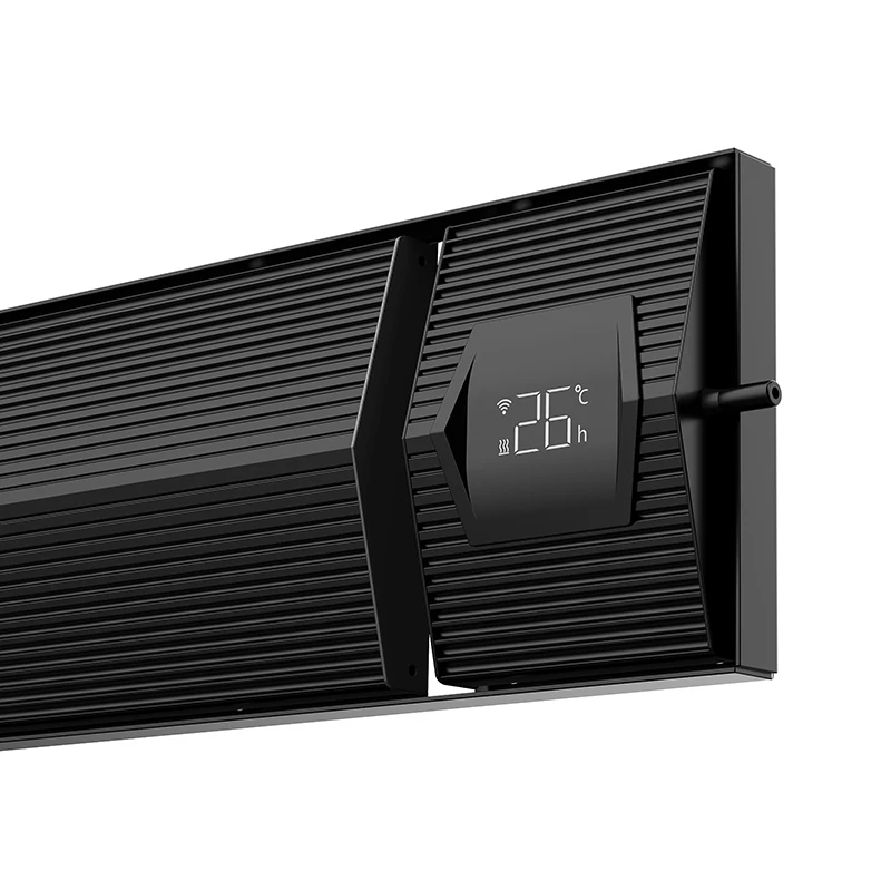 Portable Outdoor Patio Radiator Infrared Heater Parts Electric Wall-Mounted with Remote Control Freestanding  Energy Saving UK P