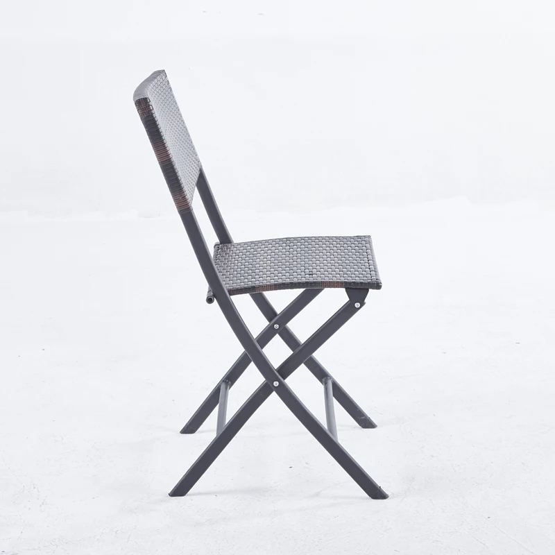 Cheap Price 3 Piece Patio Plastic Table And Chairs Foldable Garden Chair