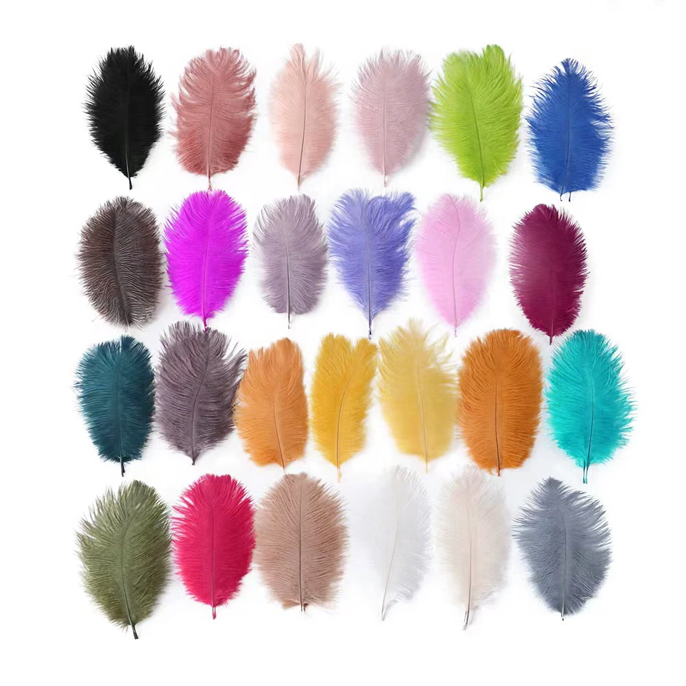 Wholesale Price Feathers 15-20CM Ostrich Feather For Wedding wall Party Dance Ornaments