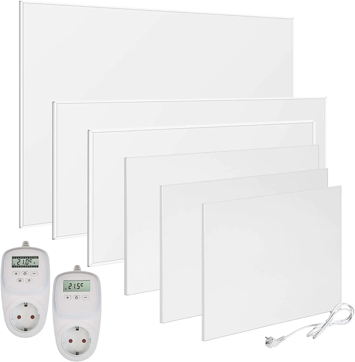 Lot 20 WIFI/ RF UV surface nano carbon crystal far infrared heating panel for EU market