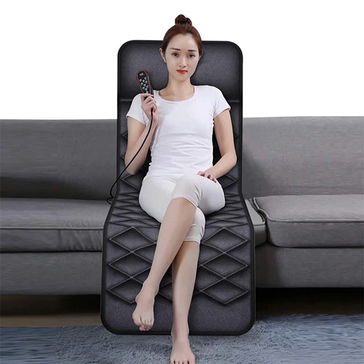 New Electric Shiatsu kneading Massage Mattress Machine Body Massage Mat With Heat