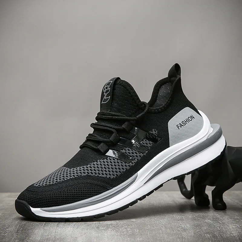 OEM brand walking style shoes camouflage men casual sport shoes sneaker mesh leather rubber shoes for men