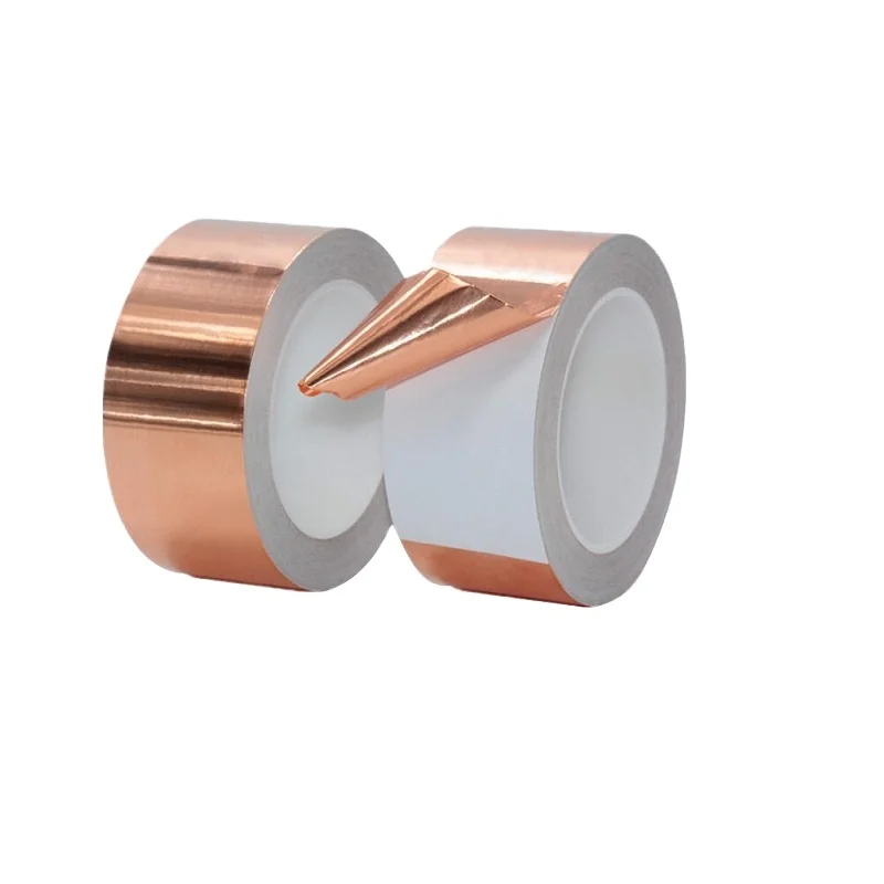 Copper foil adhesive tape for electronic products EMI shielding conductive copper foil tape