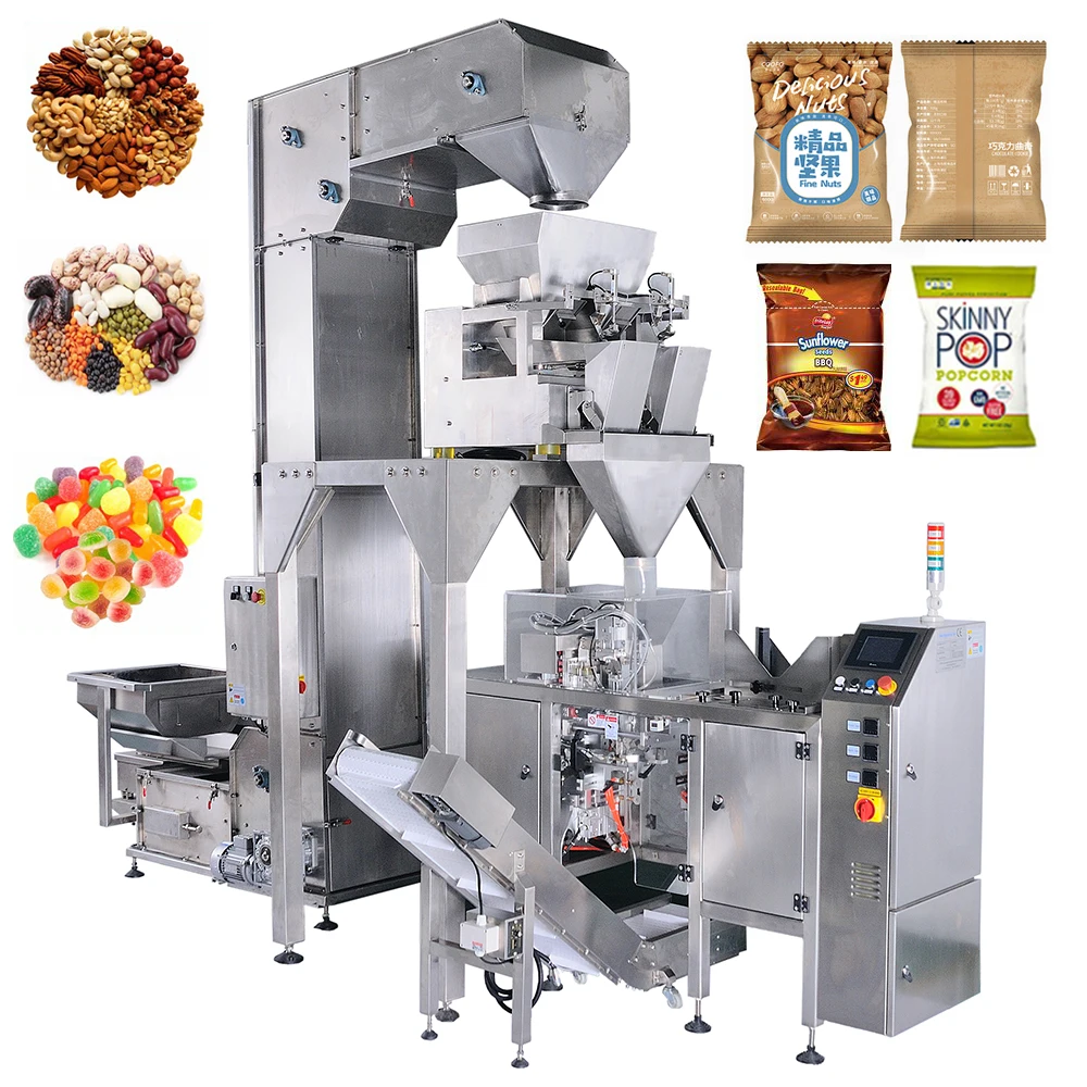 Top Y Dried Fruit Pistachio Melon Seeds Cashew Mini Doypack Packing Machine For Food