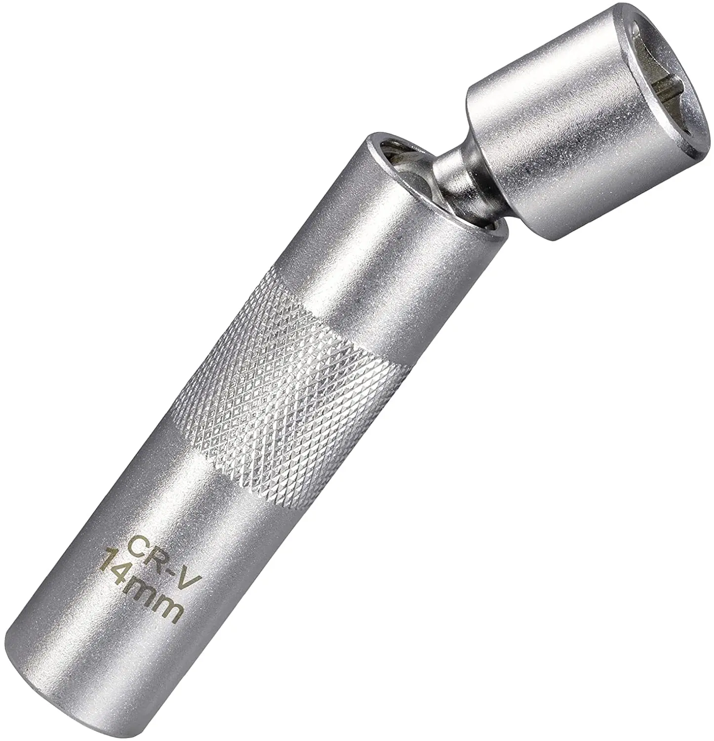 Thin Wall Swivel Joint Magnetic Spark Plug Socket Removal Tool 14mm