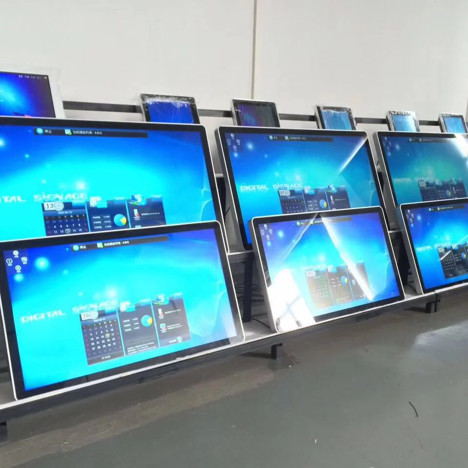 
Factory direct sales 15.6-inch wall-mounted online advertising machine for shopping malls 