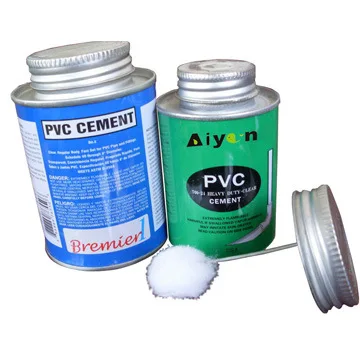 1L PVC pipe cement CPVC adhesive with cotton ball-head