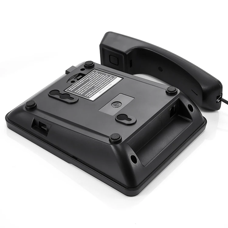 DEX corded telephone landline phone 18years factory  wall mounted customizable functions telephone  high quality DTMF/FSK OEM