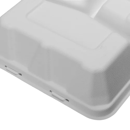 Renewable Compostable Sugarcane Bagasse Tableware Food Tray Biodegradable