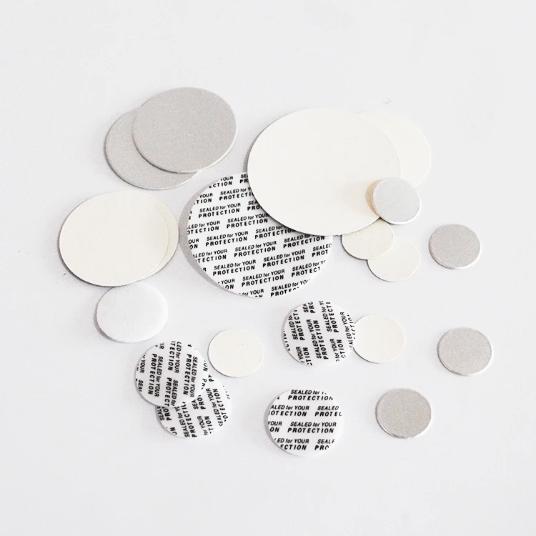 Оптовая продажа, алюминиевая фольга, индукционные герметичные вкладыши для пластиковых стеклянных бутылок