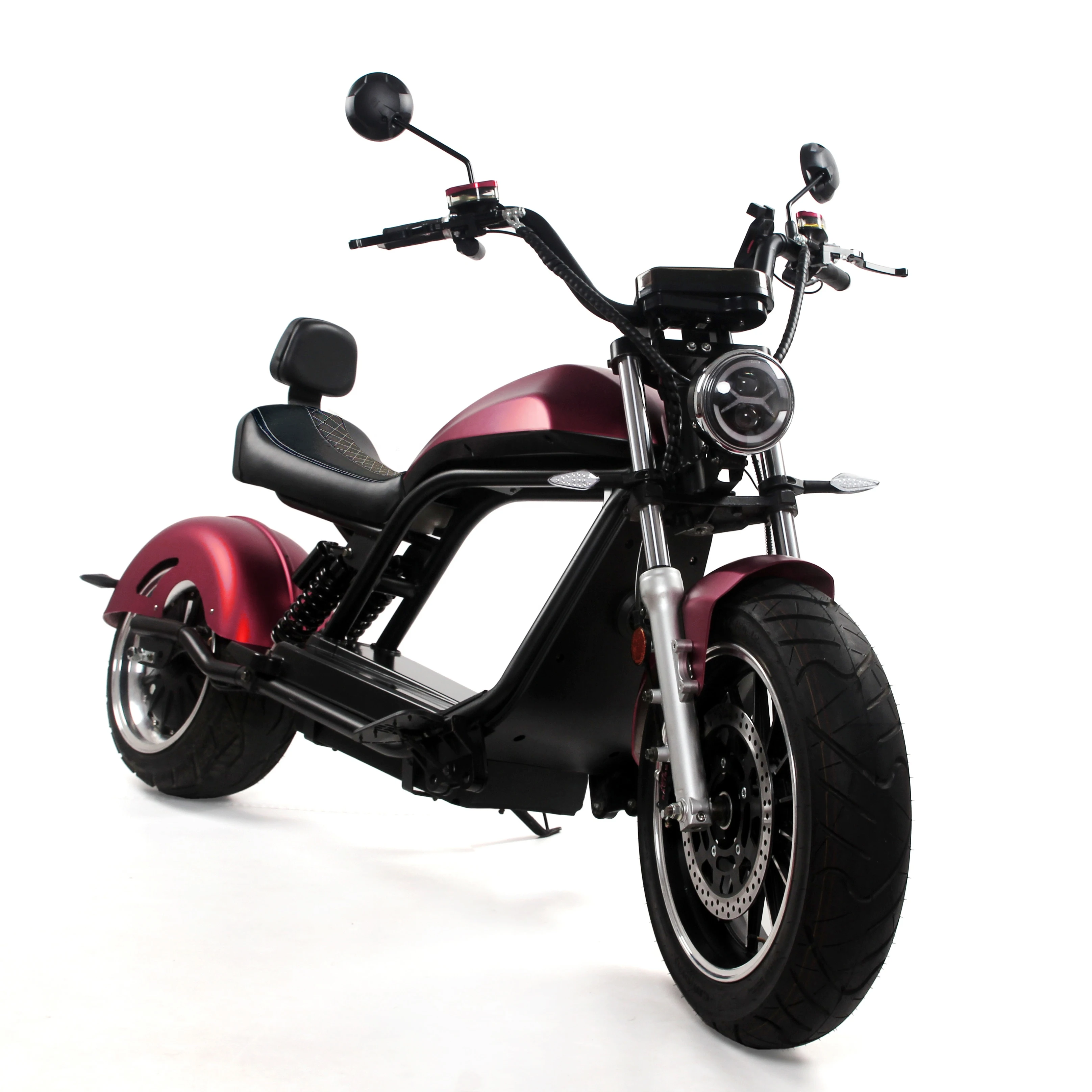Europe warehouse Chopper Model HL-6.0 3000W 30AH 45AH Long Range Electric Scooters 2 Wheel citycoco Adult for road legal