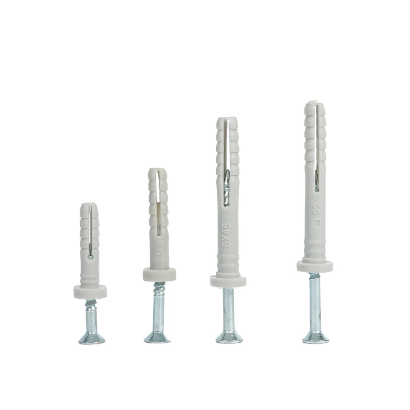 Полноразмерный пластиковый анкерный настенный штекер заводская цена пластиковые расширительные якоря для гипсокартона самосверлящие анкеры