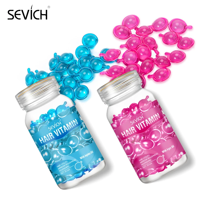 Moroccan Oil Hair Vitamin Capsule Set Hair Care Keratin Complex Oil Smooth Repair Damaged Hair Treatment Serum