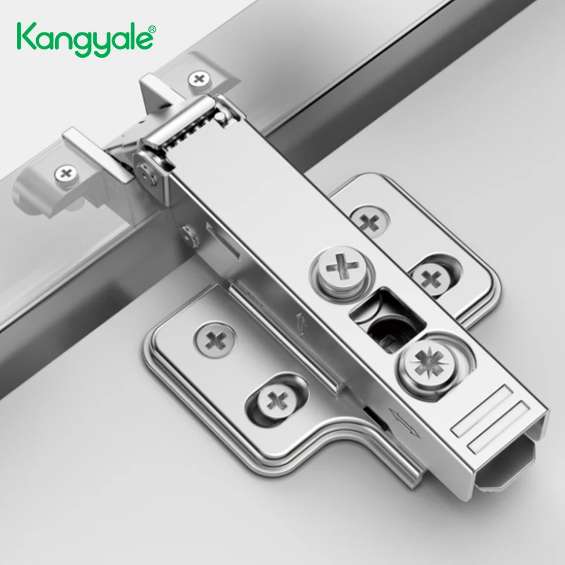 Furniture Hardware Cabinet Door Hinges 3D Stainless Steel Hinges Concealed Door Hydraulic Hinges