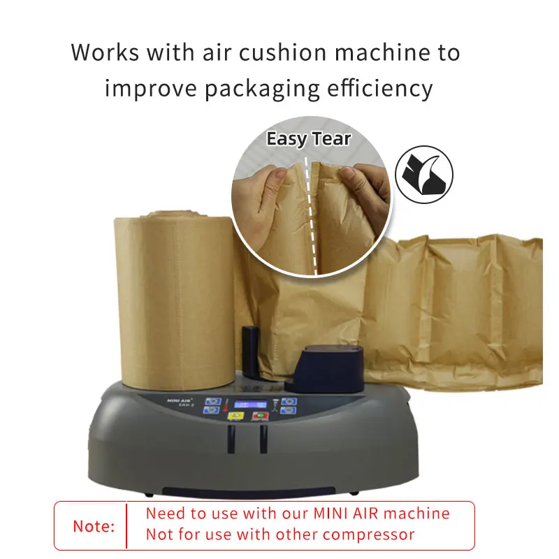 MINI AIR 100% Bio Degradable Viod Fill Paper Air Cushion Pillow For Packaging