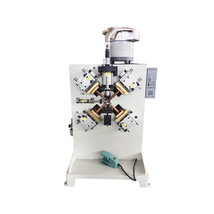 Custom pneumatic multiple heads nut spot welding machine for material of cooling rolled sheet and stainless steel