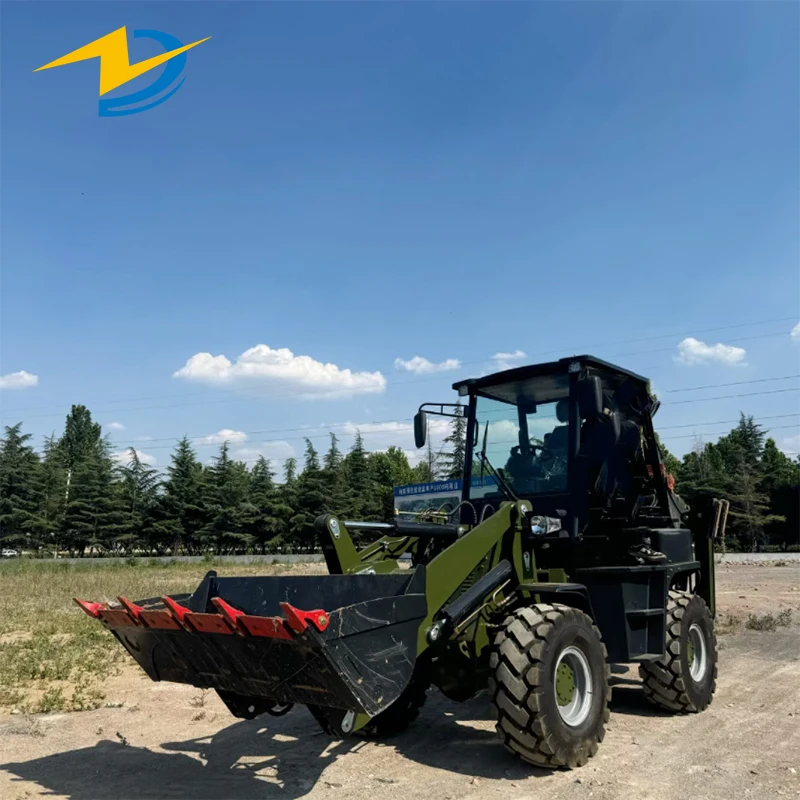 Лидер продаж производитель в Китае экскаватор-погрузчик Yesbetter 4x4 WZ45-16 дизельный китайский колесный мини-экскаватор-погрузчик