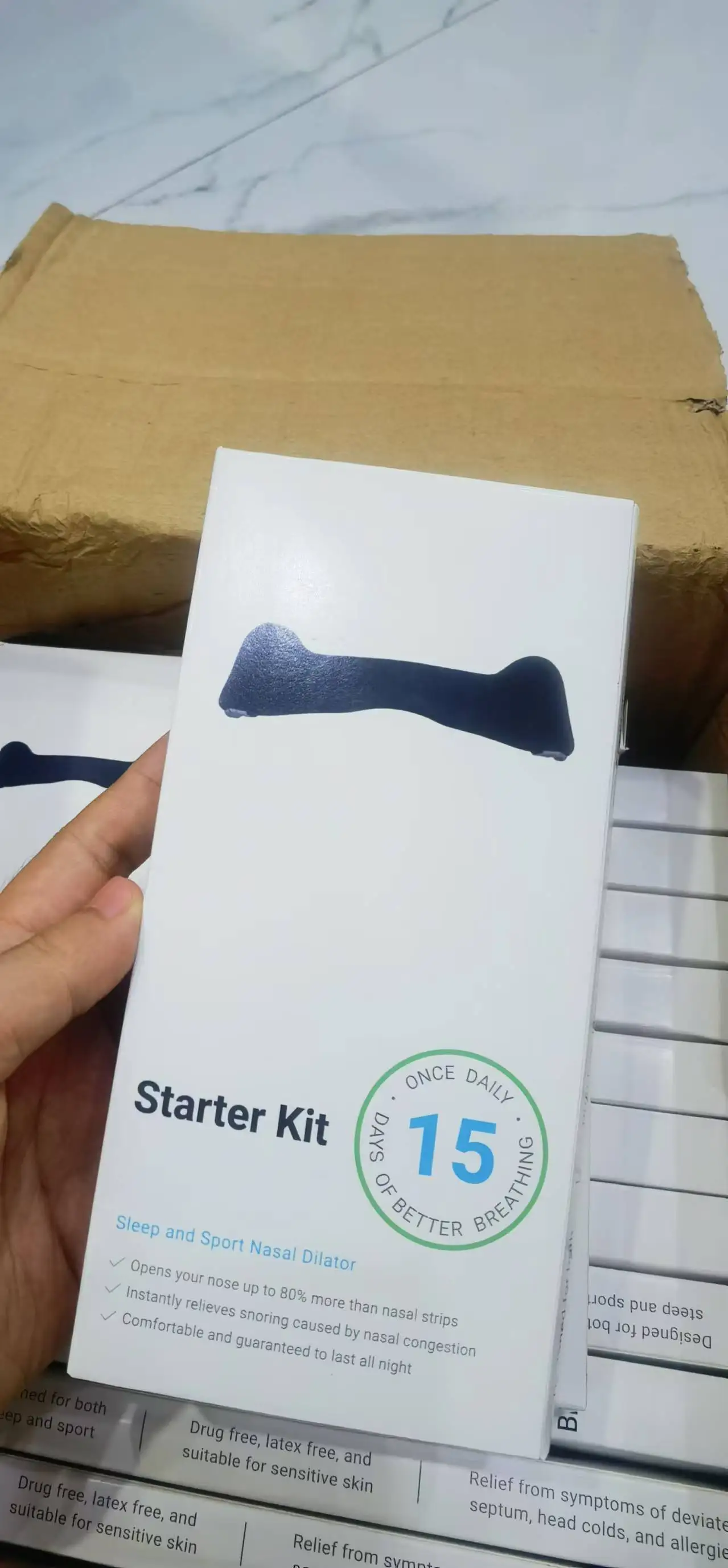 Magnet Nose Strips Anti Snoring Latex-free Nose Dilators Boost Oxygen Magnetic Nasal Strips For Sports