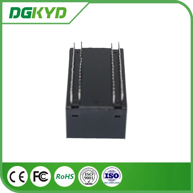 KG7201DR quad ports gigabit ethernet transformer module