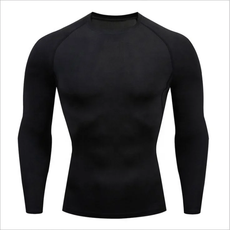 2021 Wholesale Men Sports Gym Fitness Compression Shirt
