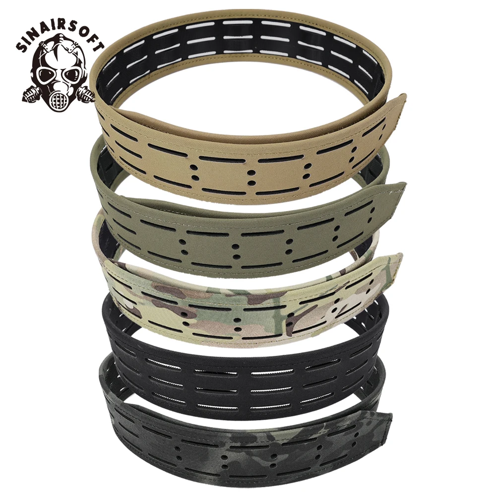 High Quality Mens Duty Molle Combat Tactical Belts Equipment Green Outdoor Quick Release Buckle Belt