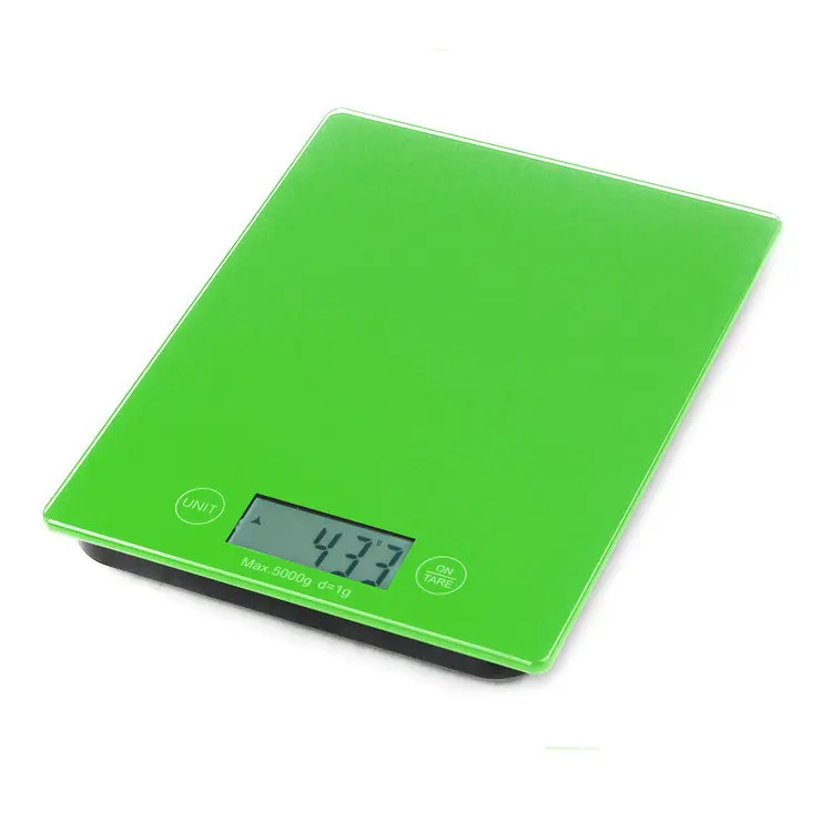 Electronic Slim Glass Calorie-counting Nutrition Kitchen Scale