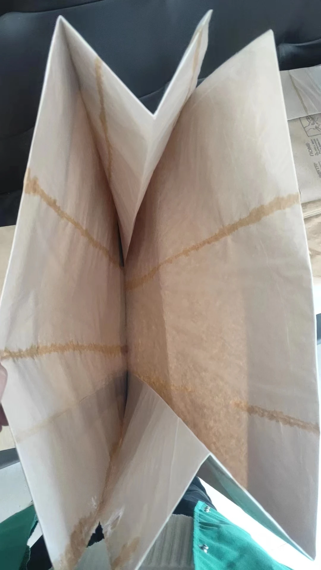 Pre-cuffed Paper Compactor Bag