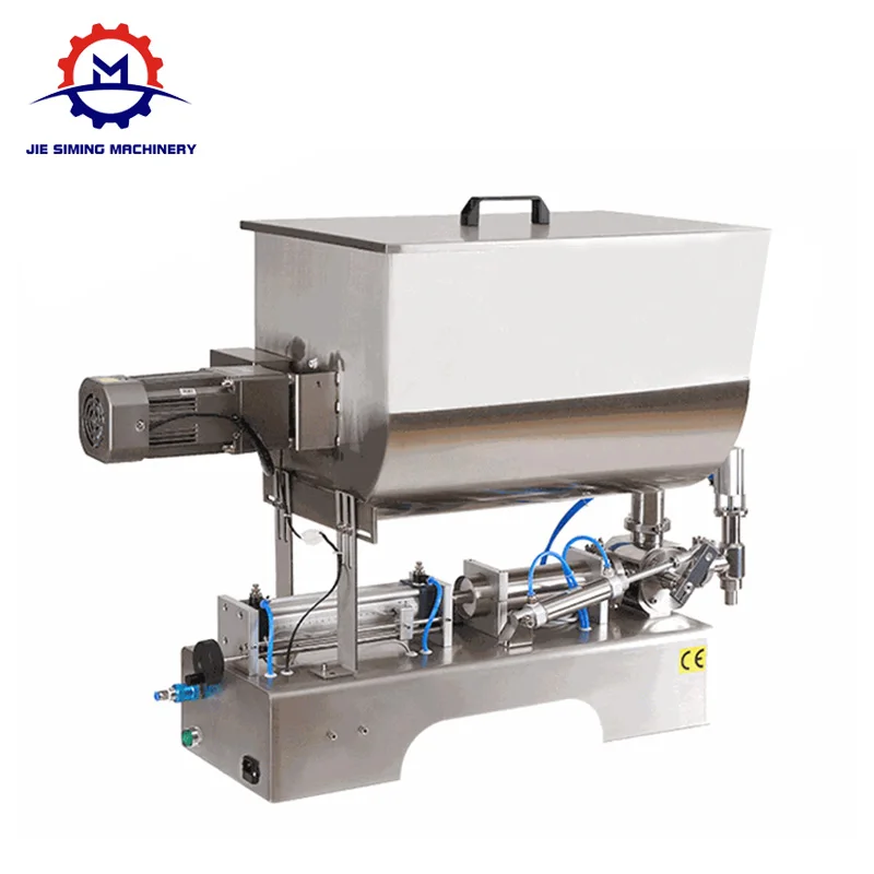 Высококачественная Высокоэффективная горизонтальная машина для наполнения большого объема вязкой жидкостью медом и маслом