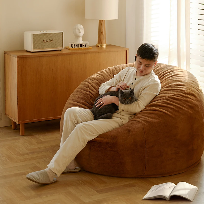 Very soft and warm Sponge Filled Foam Bean Bag Large Lazy Sofa Giant Bean Bag