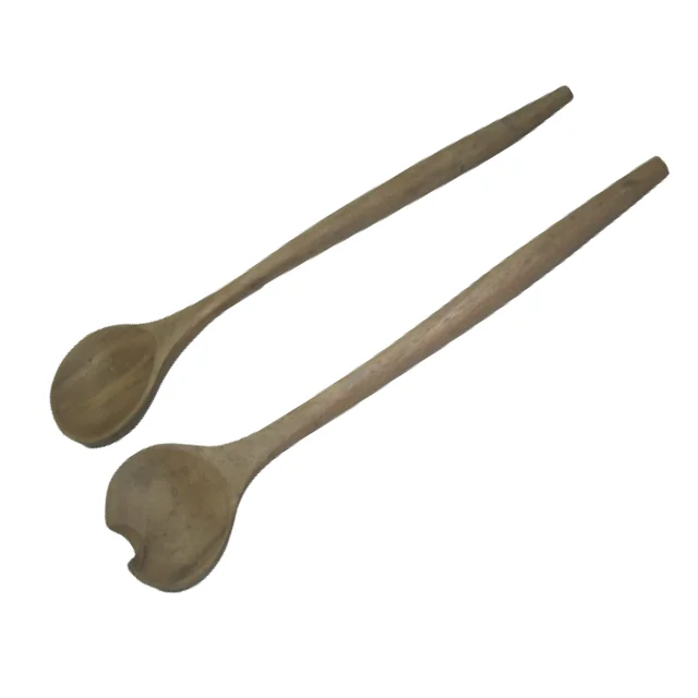 Food grade Wooden Spoon & Fork table top wood cooking utensil set tableware Eco friendly tableware set