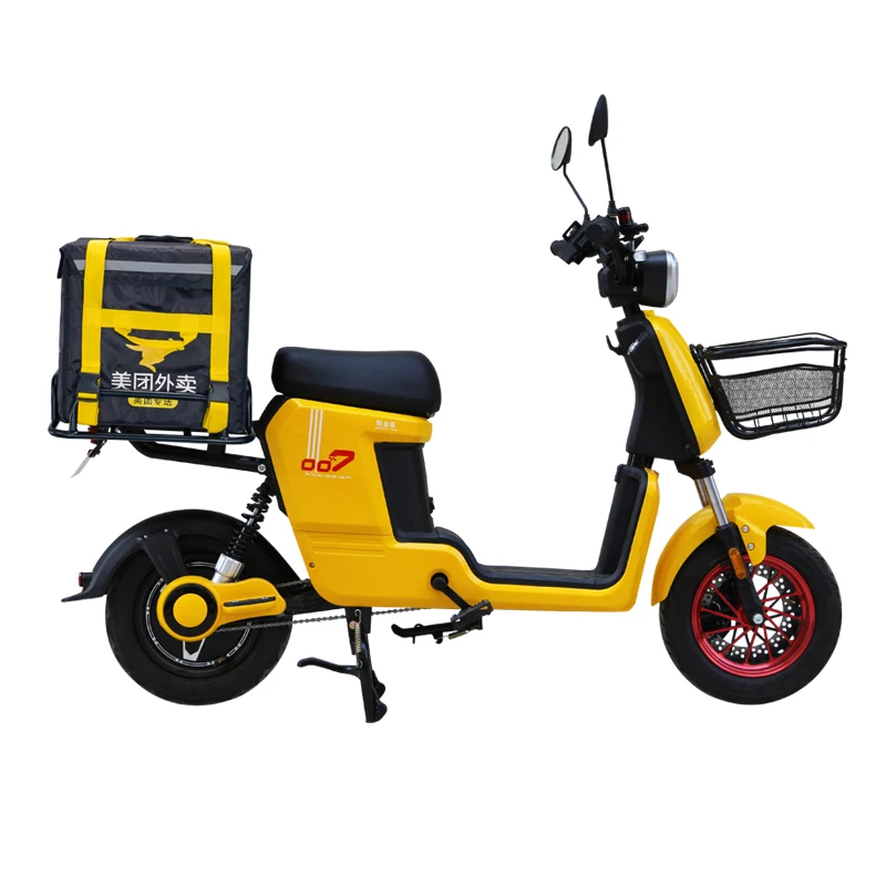 2021 Hot sell electric bicycle Send the dining car take-out the food with 350w motor 48v50ah made in china