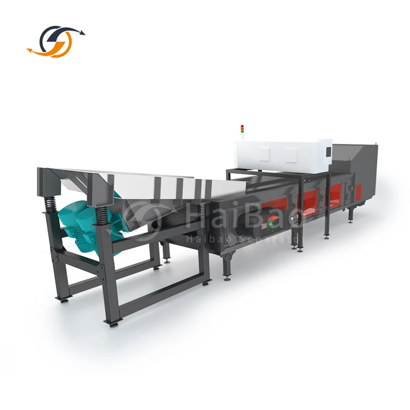 NEW High Quality Plastic Separator Metal Detector Machine Price/ used plastic color separation machine
